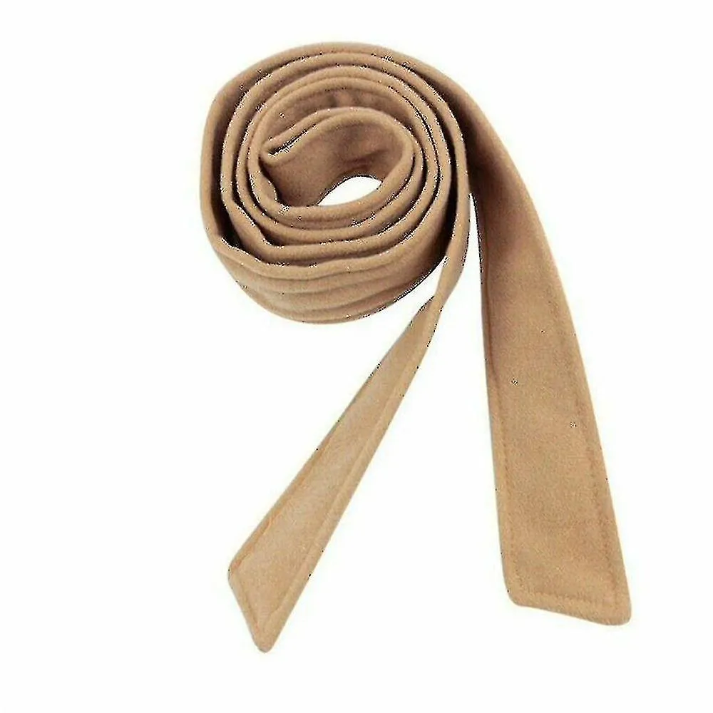1pc Woolen Sash Coat Cinturón Chaqueta Suéter Unisex Classic Vintage Faux Wool Belt Tie 175cm * 5cm para damas Overcoat
