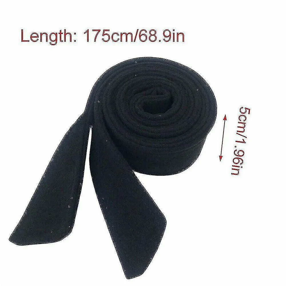 1pc Woolen Sash Coat Cinturón Chaqueta Suéter Unisex Classic Vintage Faux Wool Belt Tie 175cm * 5cm para damas Overcoat