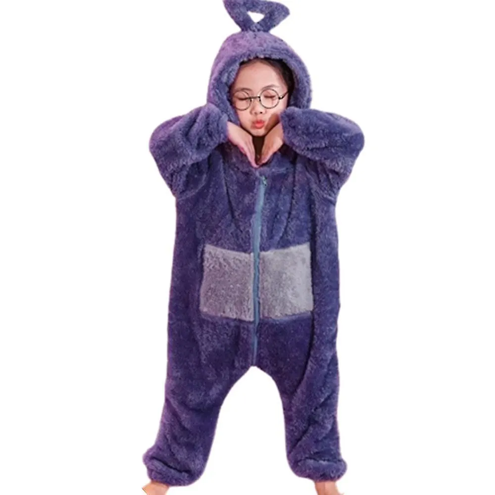 714 AñOS NIñOS ADOLESCENTES NIñOS NIñAS COSPLAY TELETUBBIES DISFRACES PIJAMA DE NAVIDAD ROPA DE DORMIR MONO REGALOS