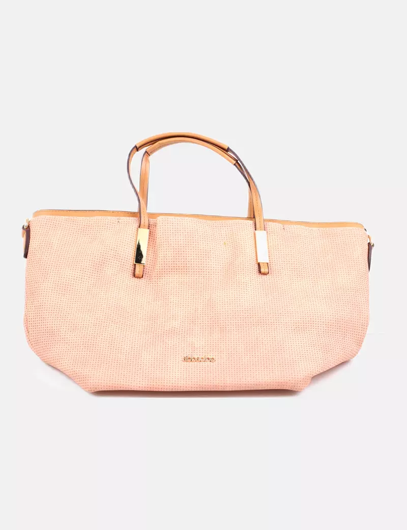 Abaccino Bolso rosa troquelado