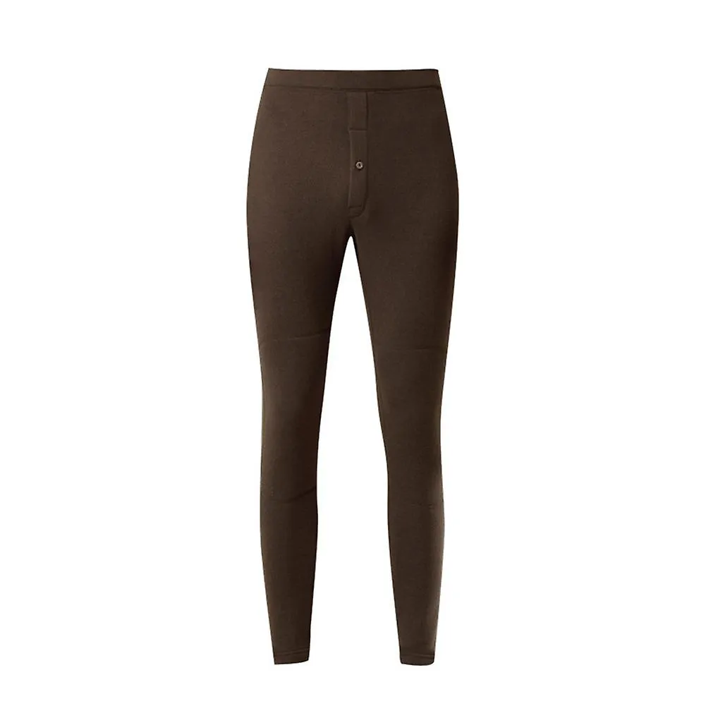 Acolchado engrosado pantalones de otoño Pantalones cálidos de los hombres Suéter de invierno Línea de pantalones Pantalones de f