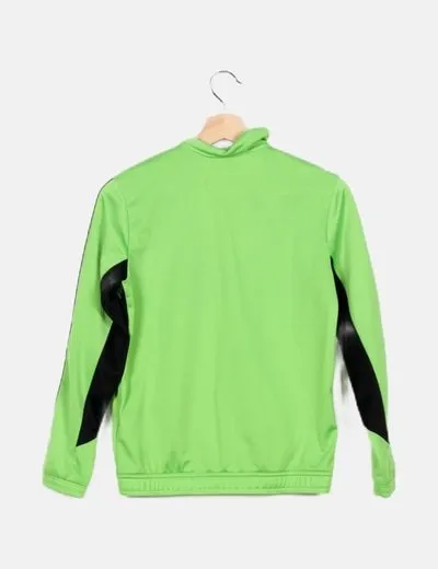 Adidas Chaqueta verde deportiva