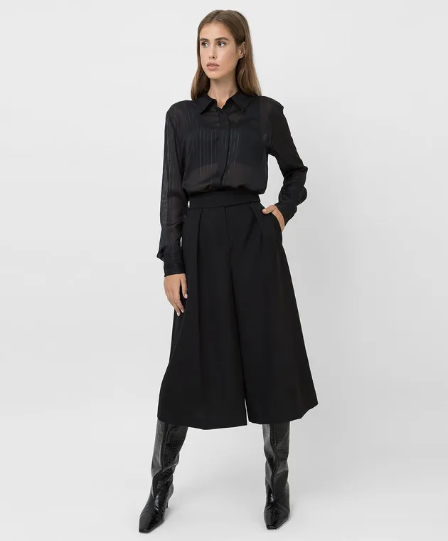 ALEXANDRE VAUTHIER Striped shirt with lurex