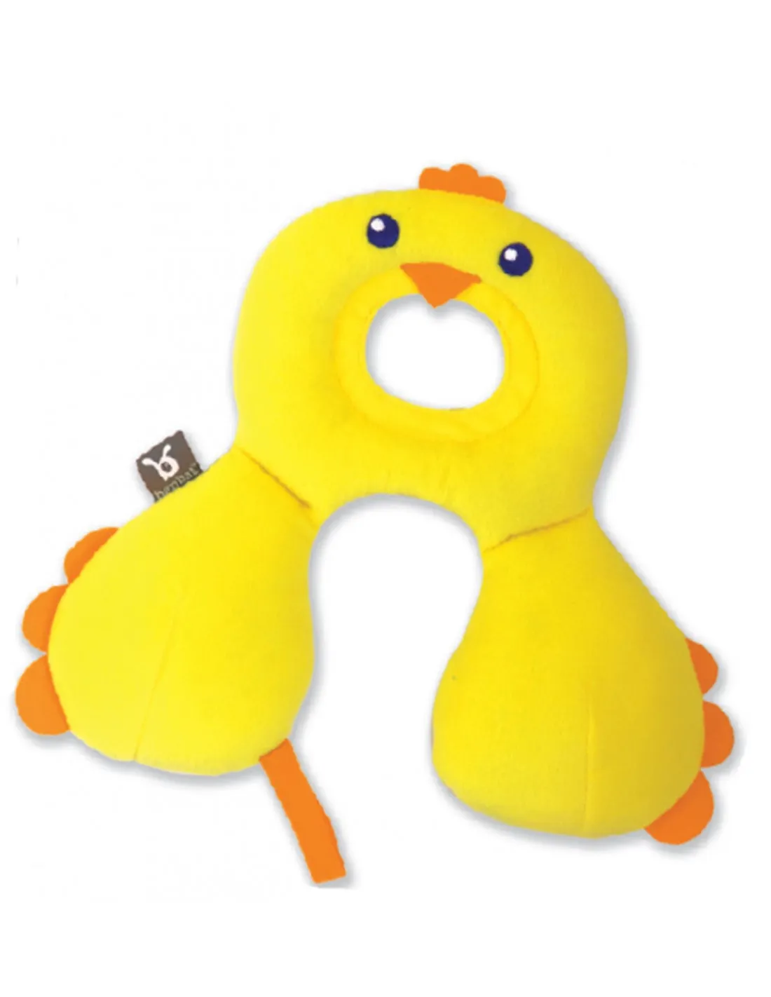 ALMOHADA CERVICAL AMIGOS DE VIAJE 01 AñO POLLITO DE BENBAT