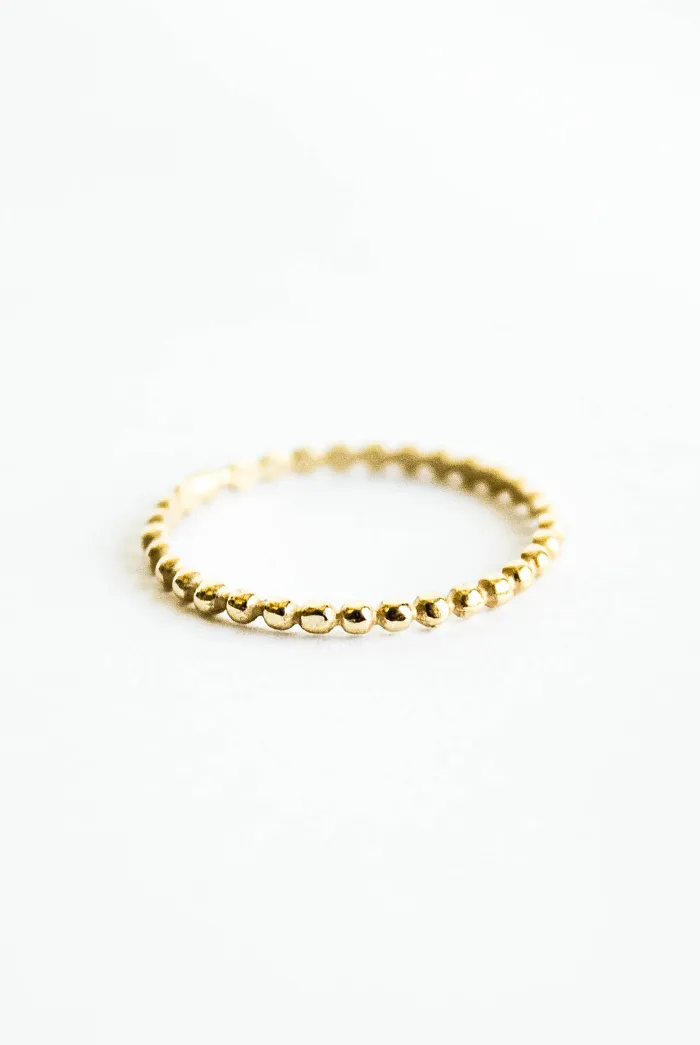 Anillo Bolitas