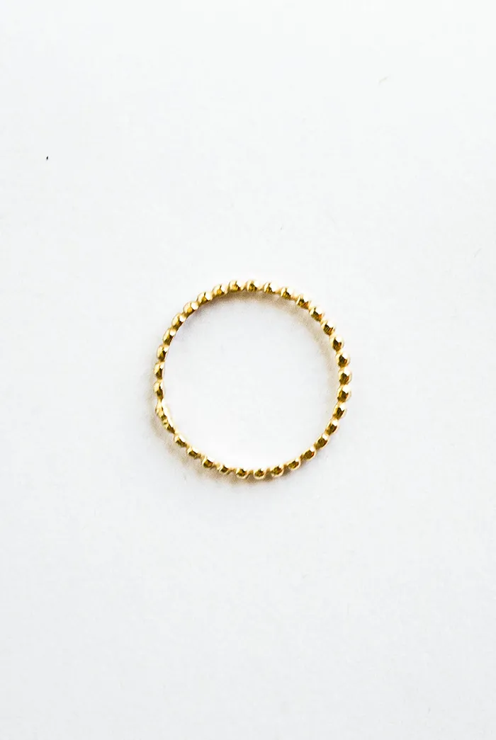 Anillo Bolitas
