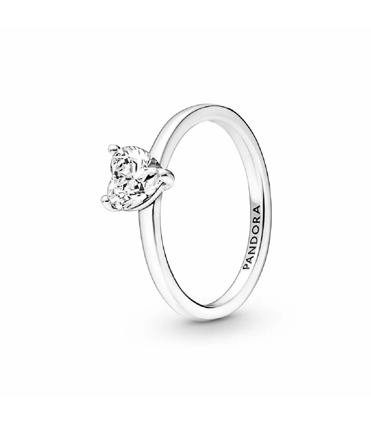ANILLO PANDORA SOLITARIO CORAZóN BRILLANTE  191165C01