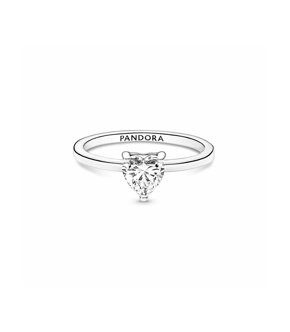 ANILLO PANDORA SOLITARIO CORAZóN BRILLANTE  191165C01