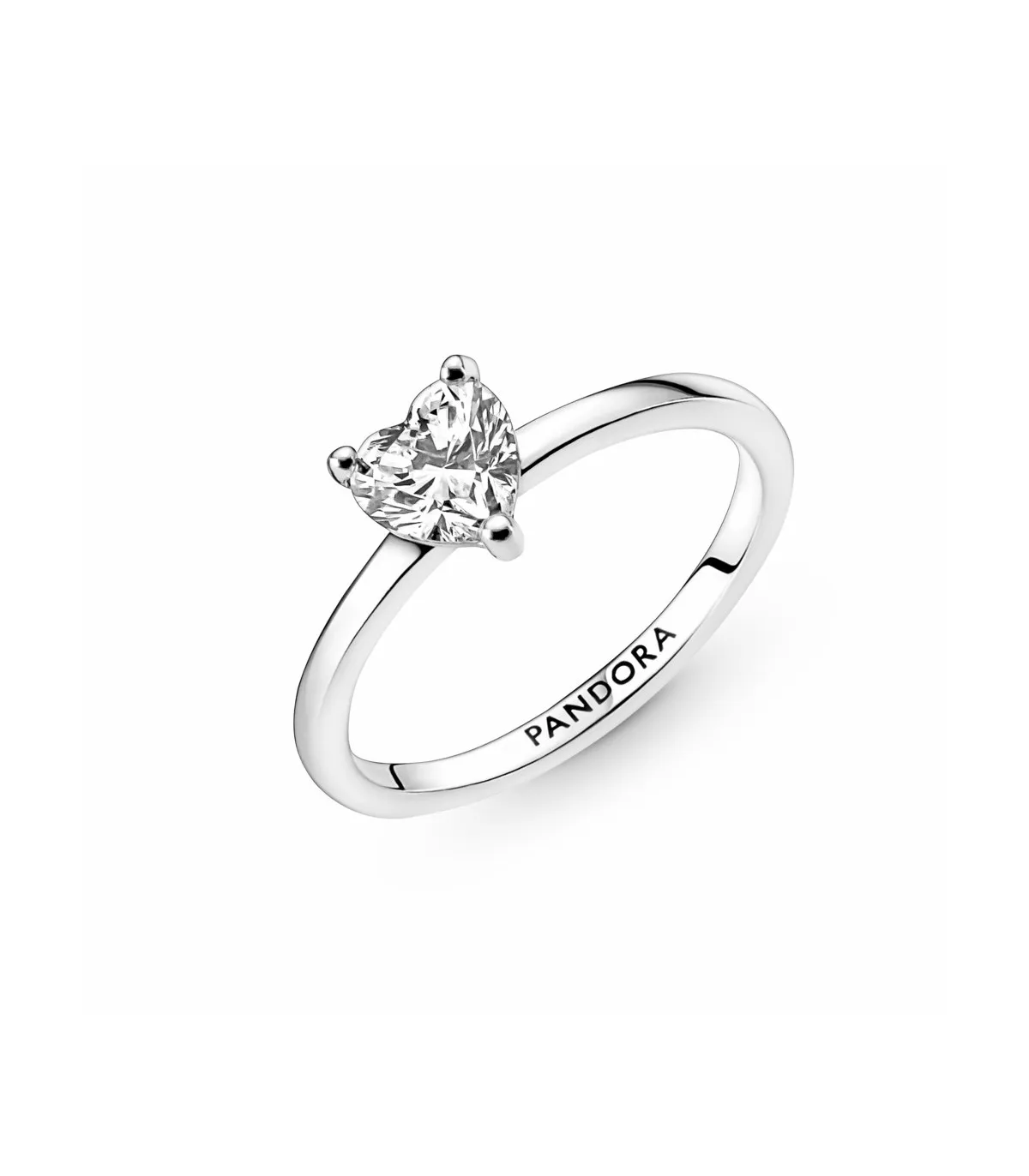 ANILLO PANDORA SOLITARIO CORAZóN BRILLANTE  191165C01