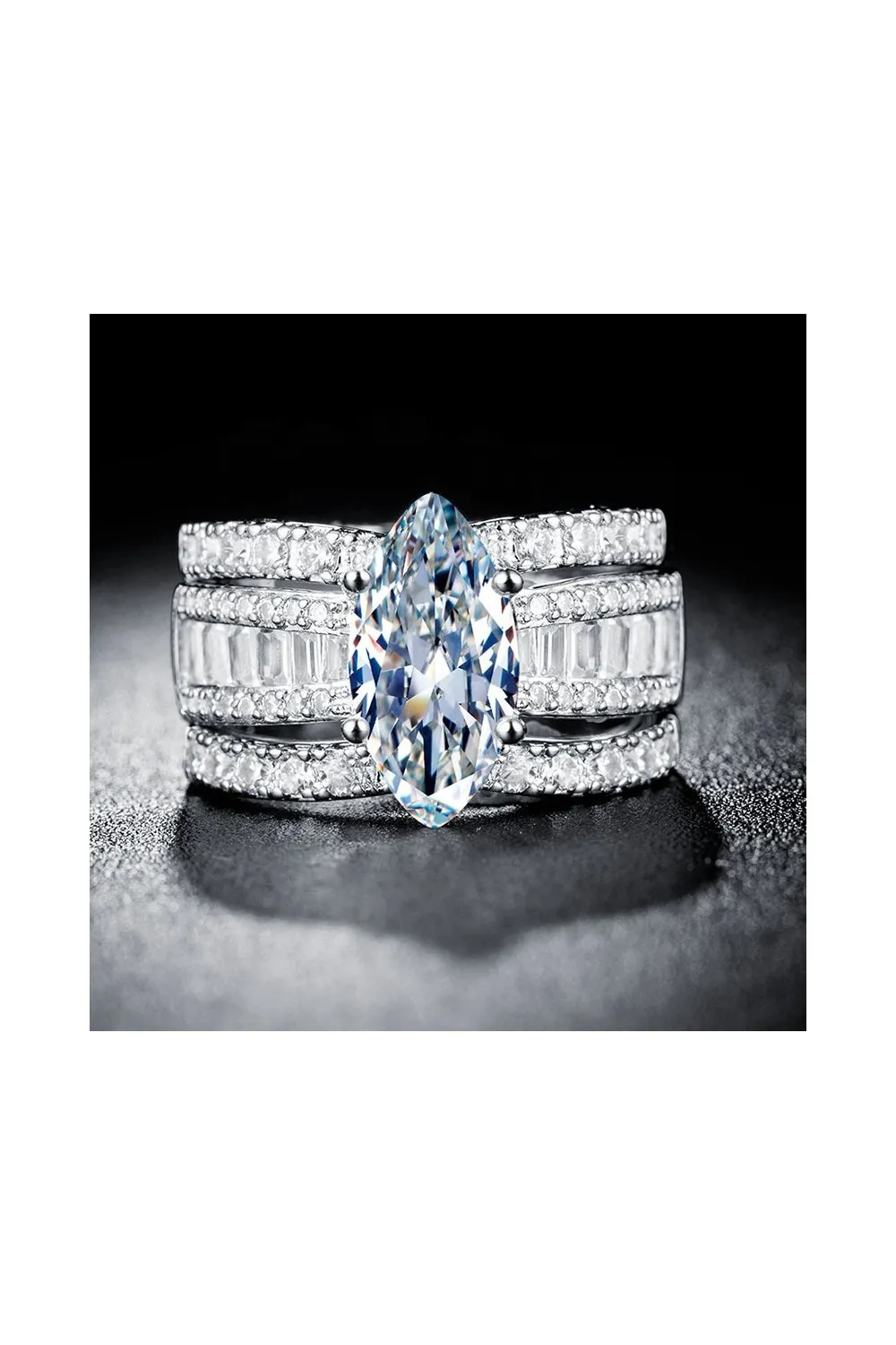 Anillo Sunshine Plata