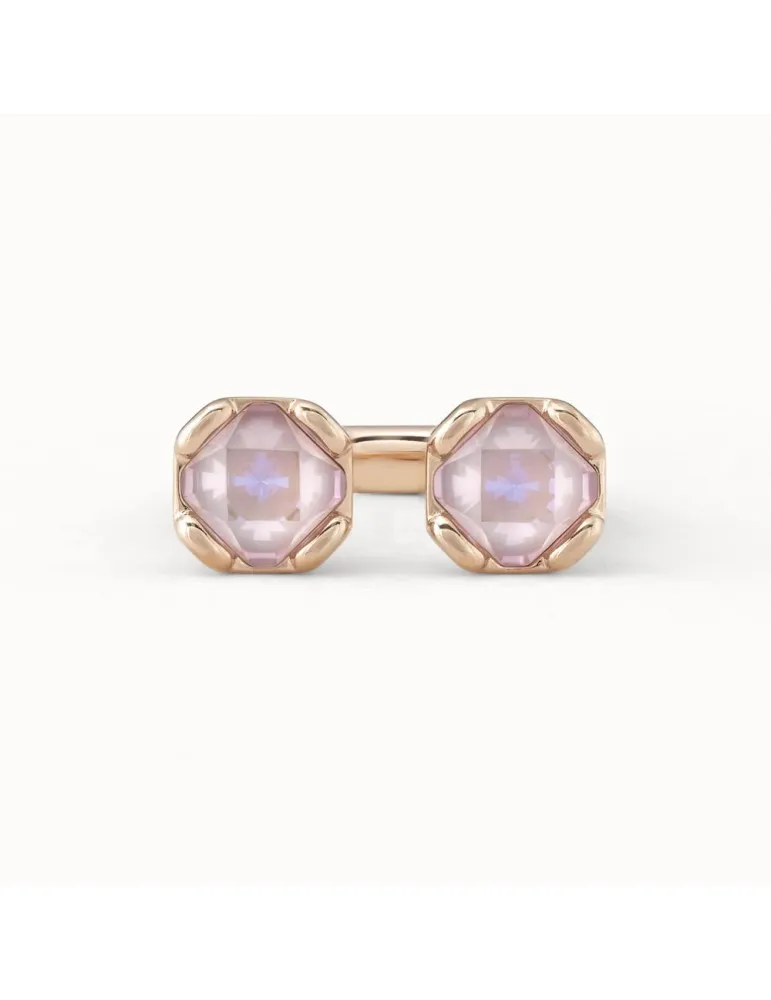 Anillo Uno de 50 Aura Pink Dorado