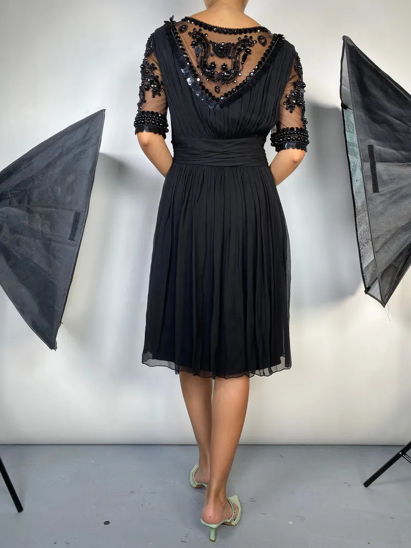 ANTHROPOLOGIE Vestido Seda Temperley By Anthropologie