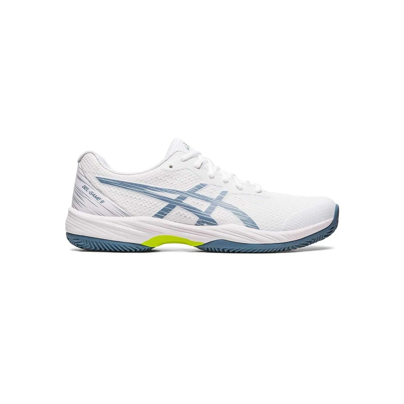 ASICS GELGAME 9 CLAY BLANCO LIMA 1041A358 101