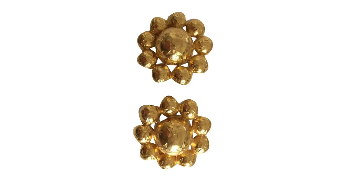 Autre Marque Aretes Dorado 