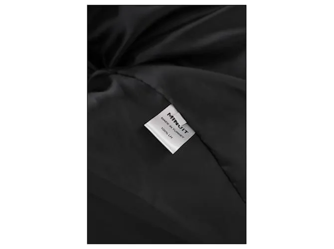 Autre Marque Chaqueta de aviador de cuero Castaño 