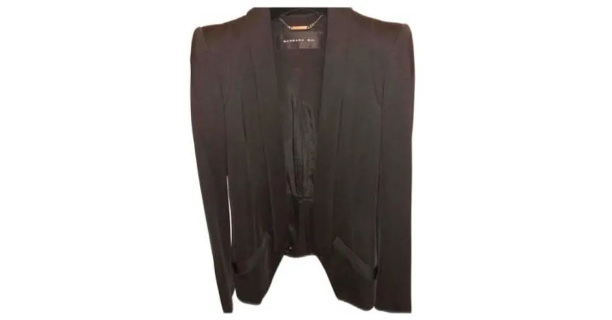 Barbara Bui chaqueta de sport Negro 