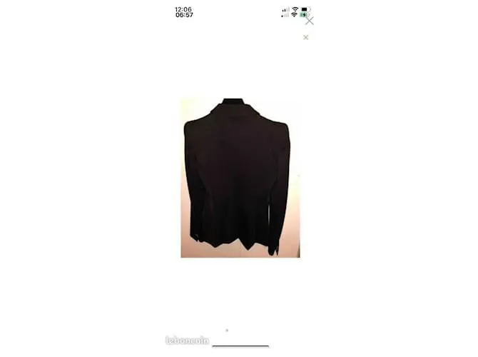 Barbara Bui chaqueta de sport Negro 