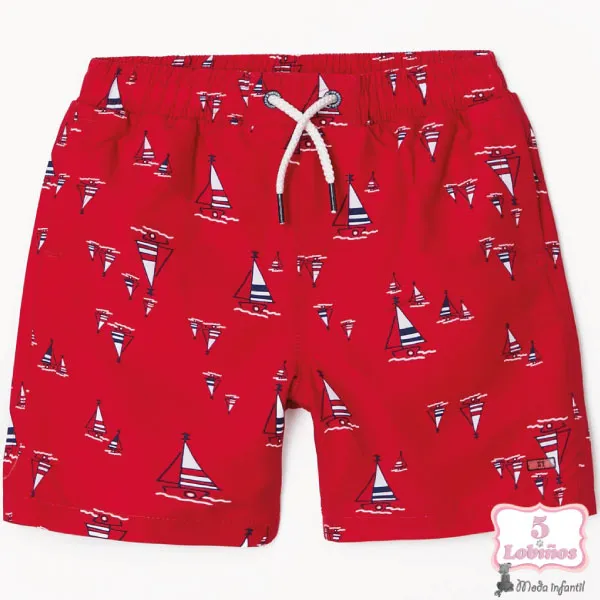 BAÑADOR BOXER NIÑO BARCOS Zippy