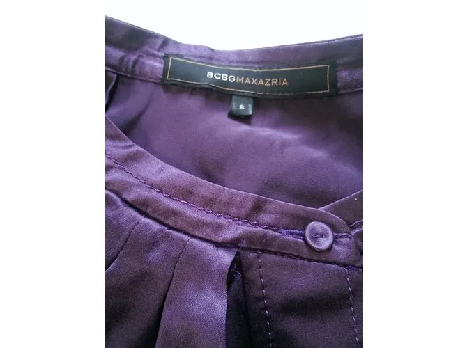 Bcbg Max Azria Parte superior Púrpura 