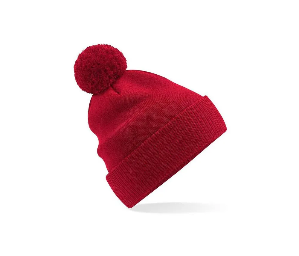 BEECHFIELD BF450N  ORGANIC COTTON SNOWSTAR® BEANIE  CLASSIC RED