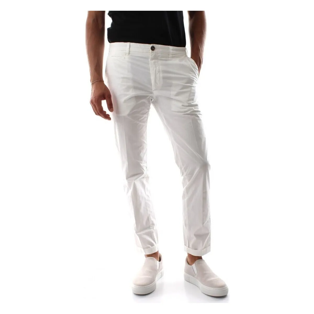 BILLY SS 1709  STRETCH PIMA COTTON40W441 WHITE