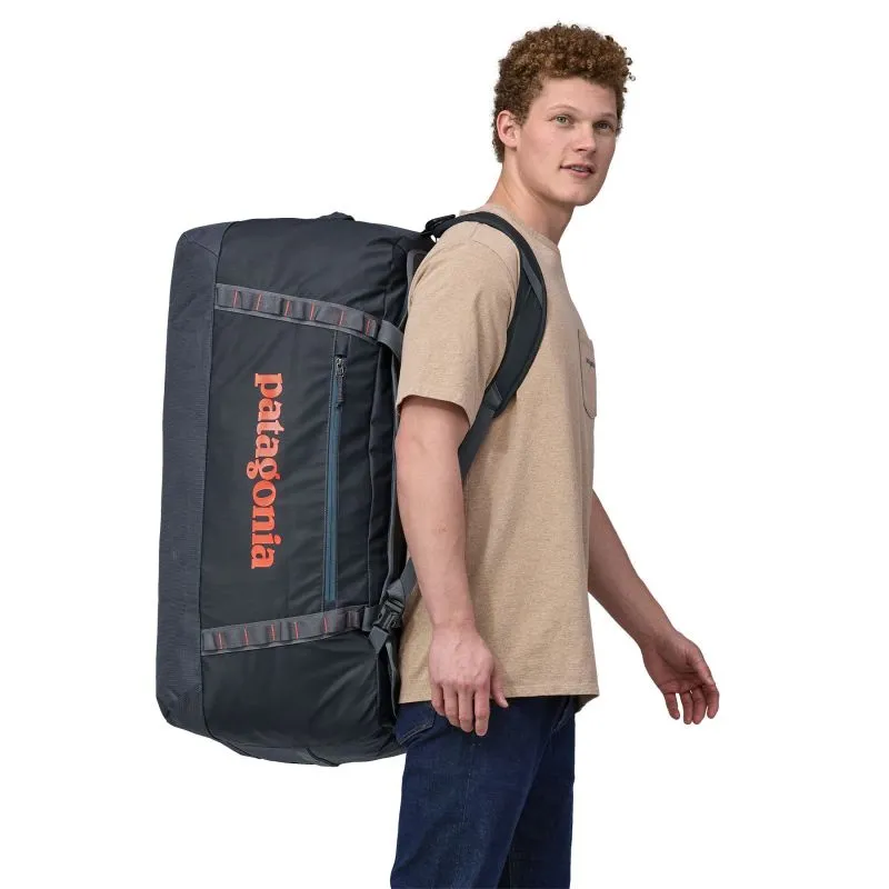 Bolsa de viaje de expedición Patagonia Black Hole Duffel 100L (Smolder Blue)