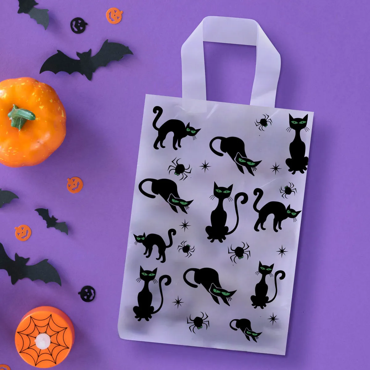 Bolsas de Plástico con Diseo de Gatitos para Dulces