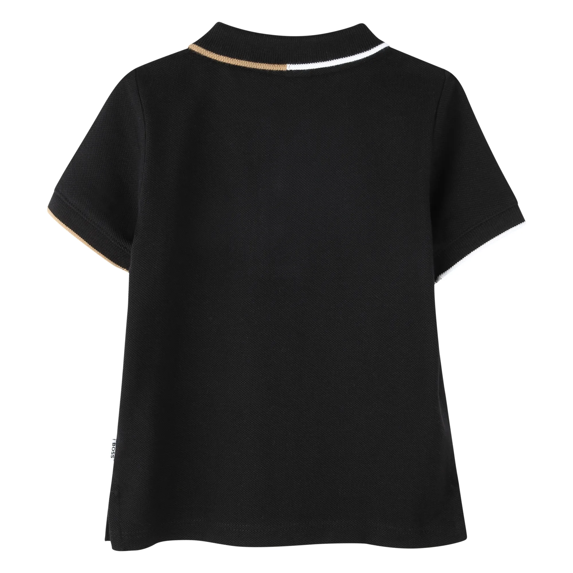 BOSS Polo de algodón de rayas