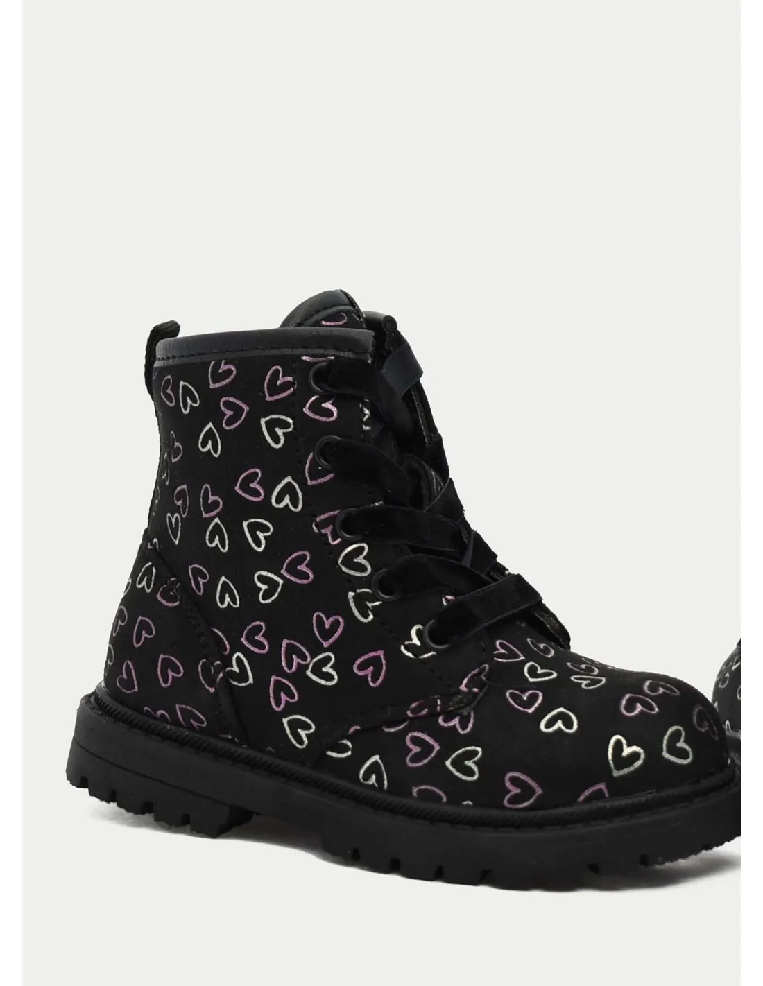 BOTAS Y BOTINES MUSTANG KIDS 47713 NEGRO 