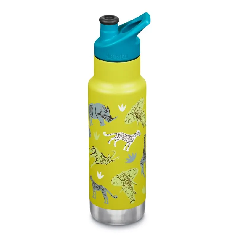 Botella aislante Klean Kanteen Children's Classic Narrow 355ml/12oz con tapa deportiva (safari)