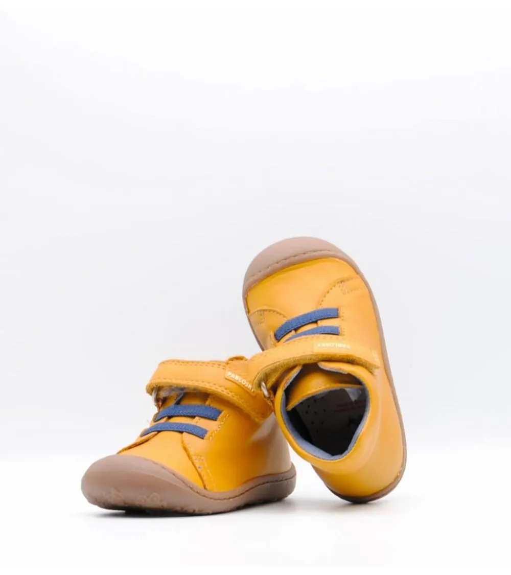 BOTÍN BEBÉ PABLOSKY STEPEASY FLEXIBLE MOSTAZA