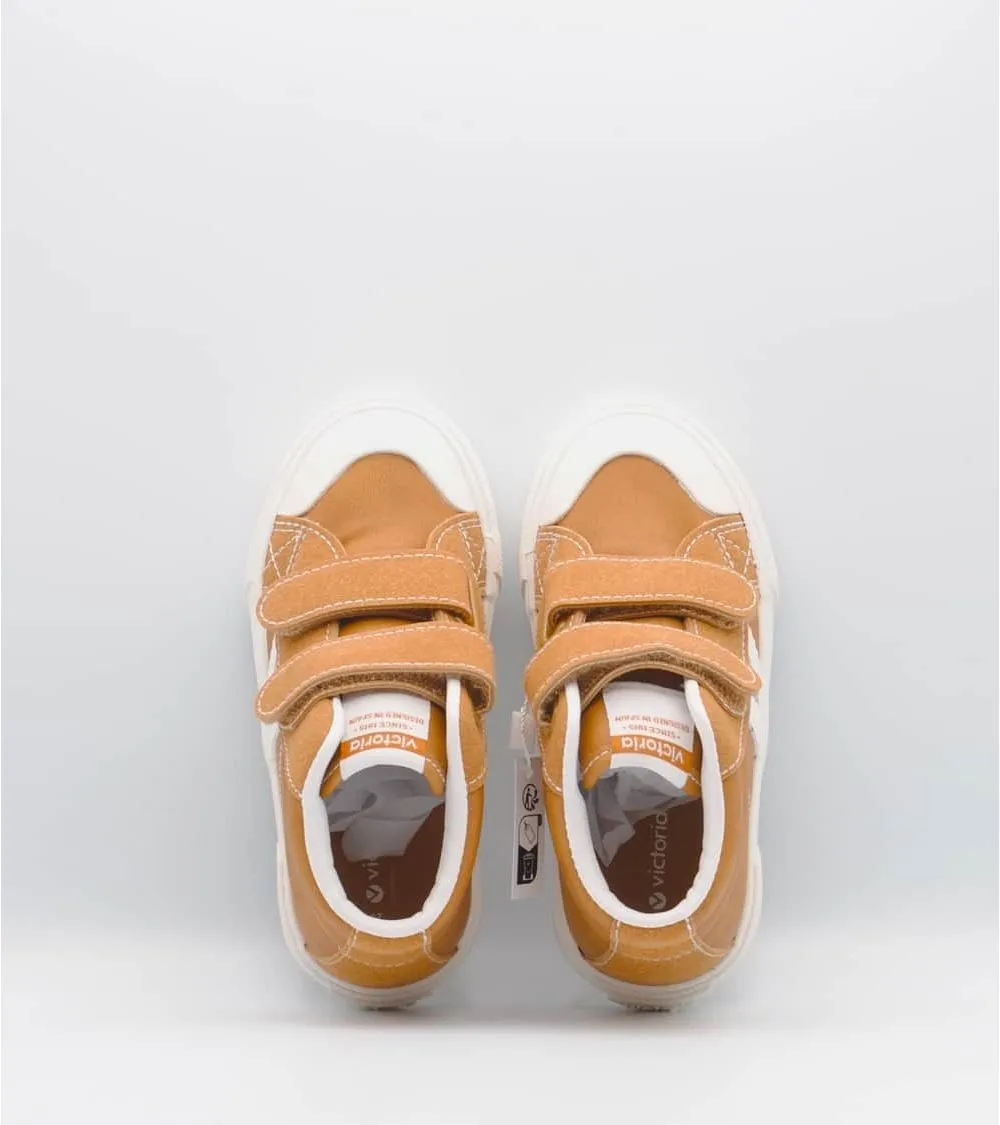 BOTÍN VICTORIA TRIBU VELCRO V LATERAL CUERO