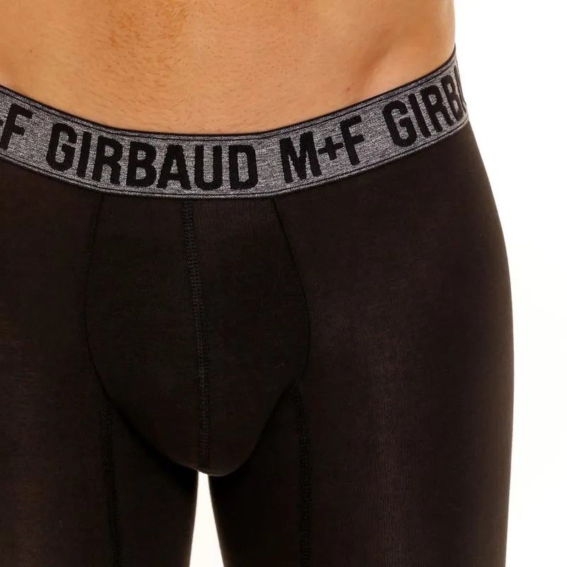BOXER BIPACK NEGRO ALGODóNLICRA PARA HOMBRE GIRBAUD
