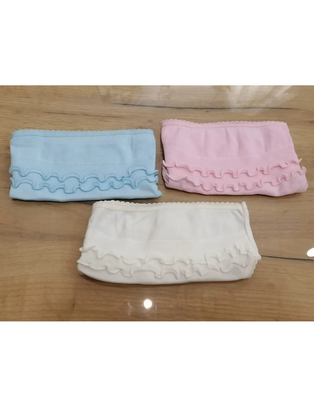 Braguita con volante para niña de Babidu