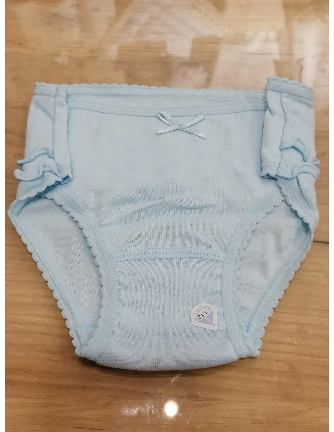 Braguita con volante para niña de Babidu