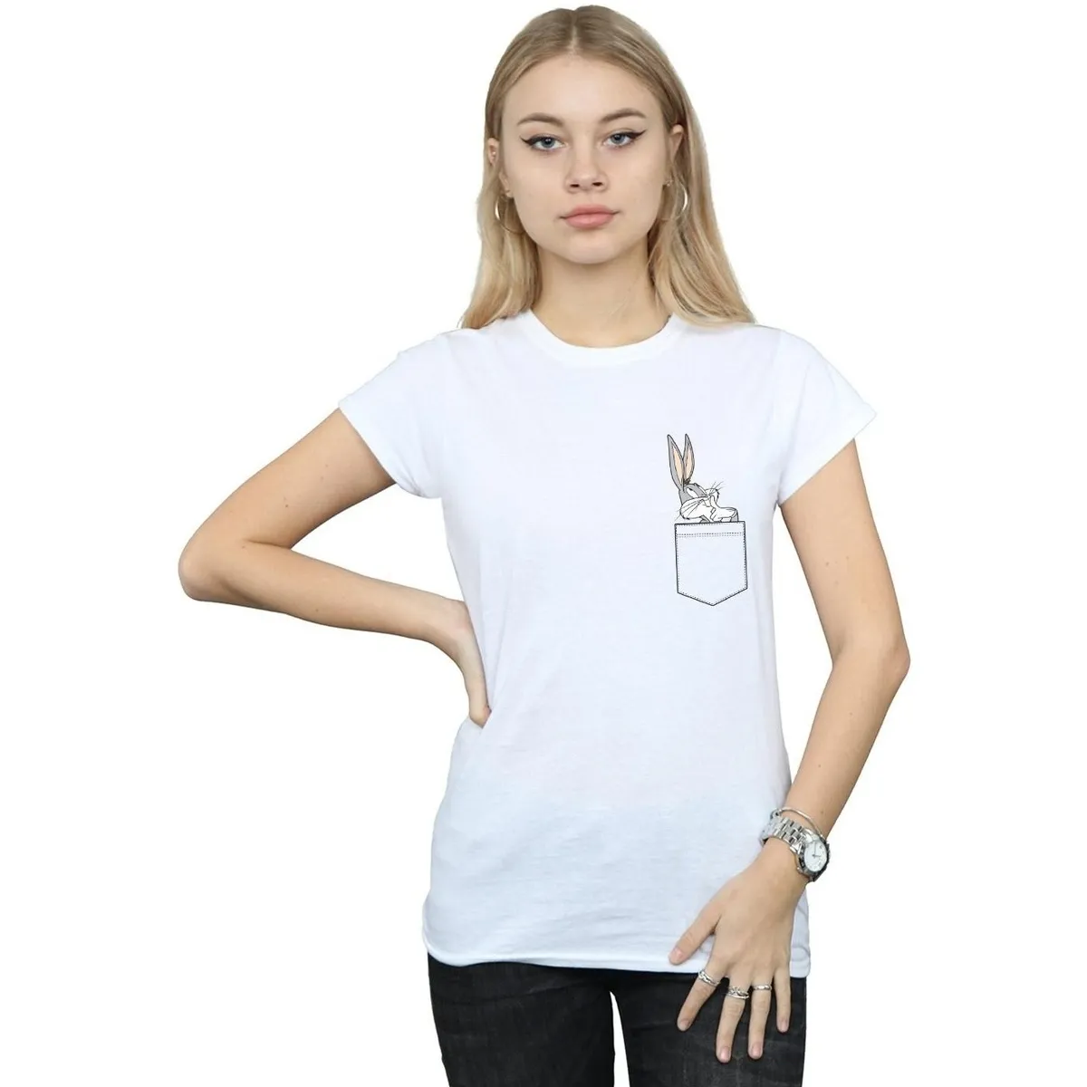 Bugs Bunny Faux Pocket