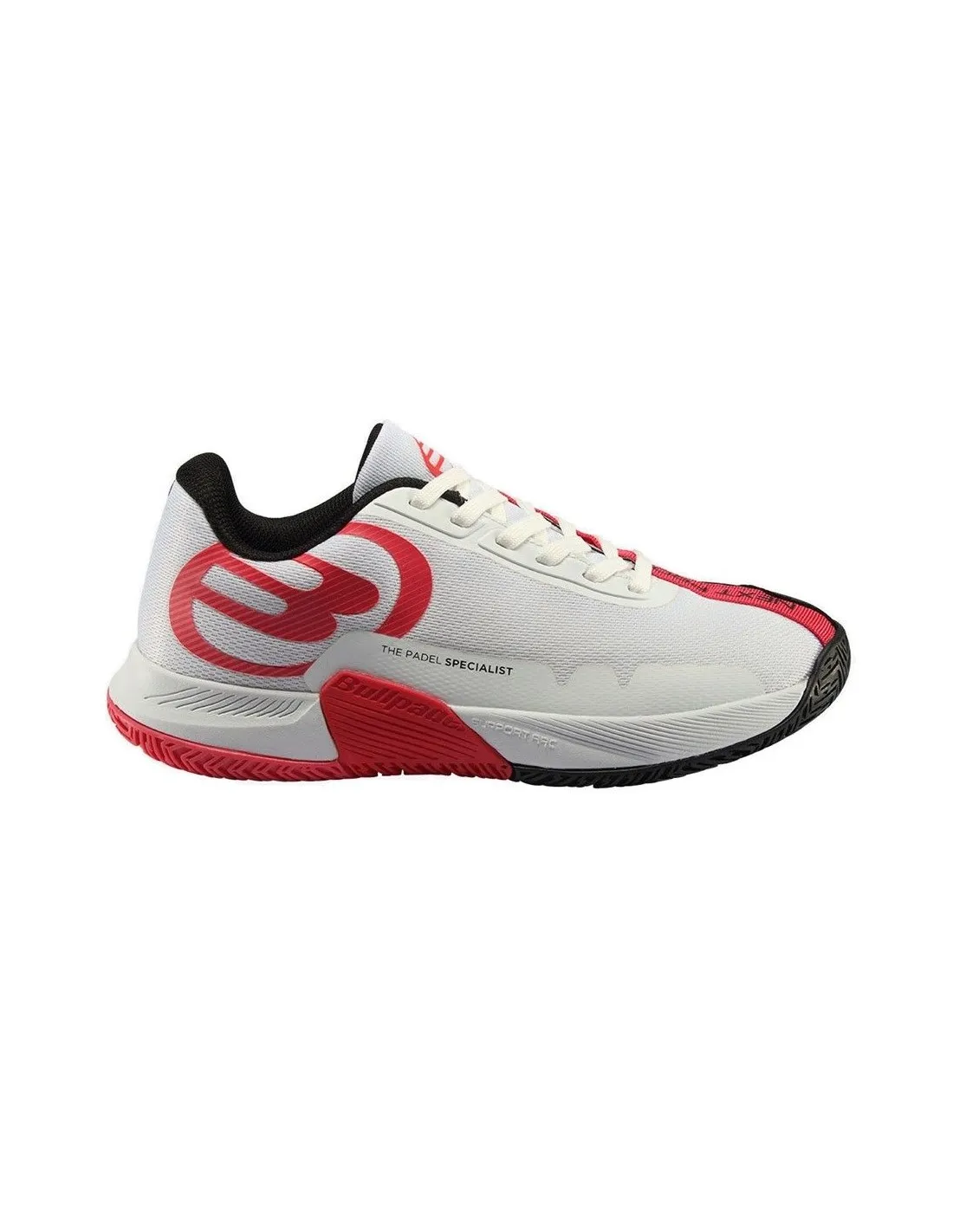 Bullpadel Next Pro 23v Blanco Rojo Mujer