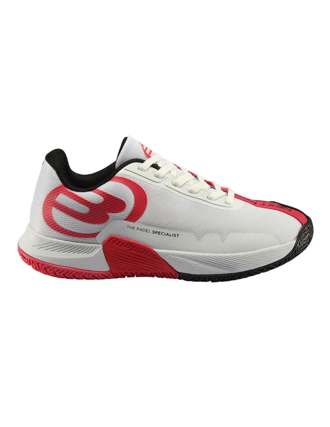 Bullpadel Next Pro 23v Blanco Rojo Mujer