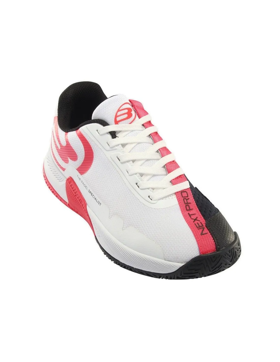 Bullpadel Next Pro 23v Blanco Rojo Mujer