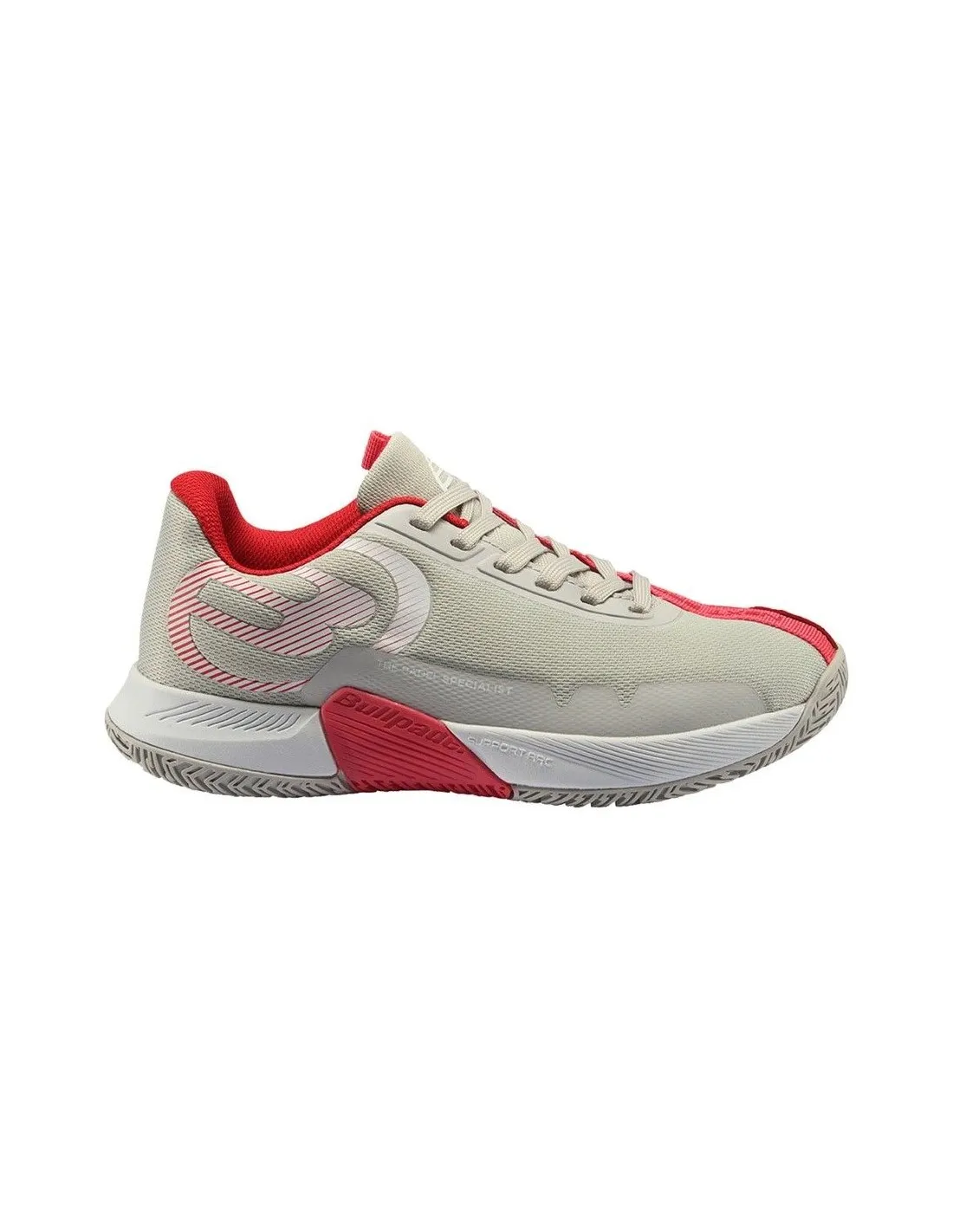 Bullpadel Next Pro 23v Gris Rojo Mujer