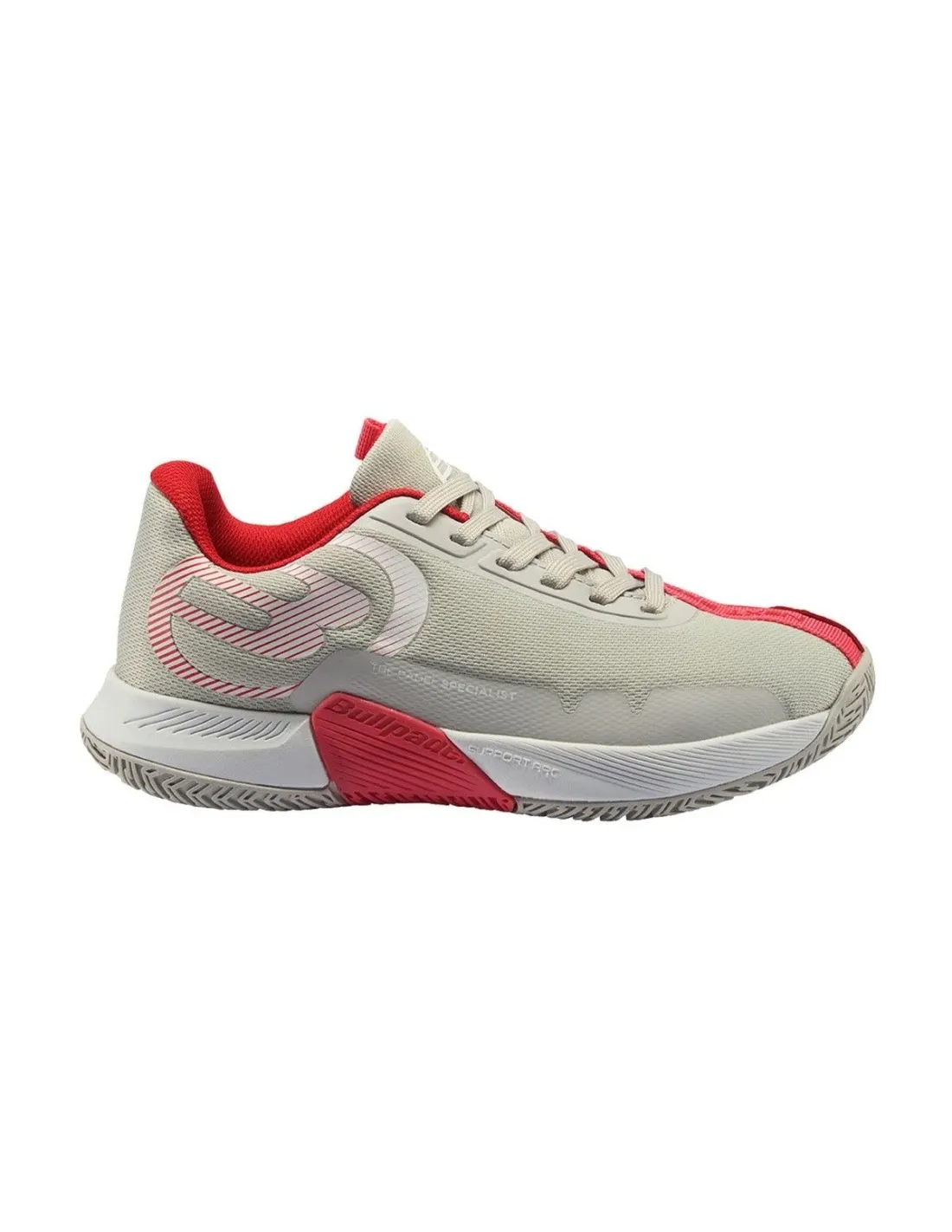 Bullpadel Next Pro 23v Gris Rojo Mujer
