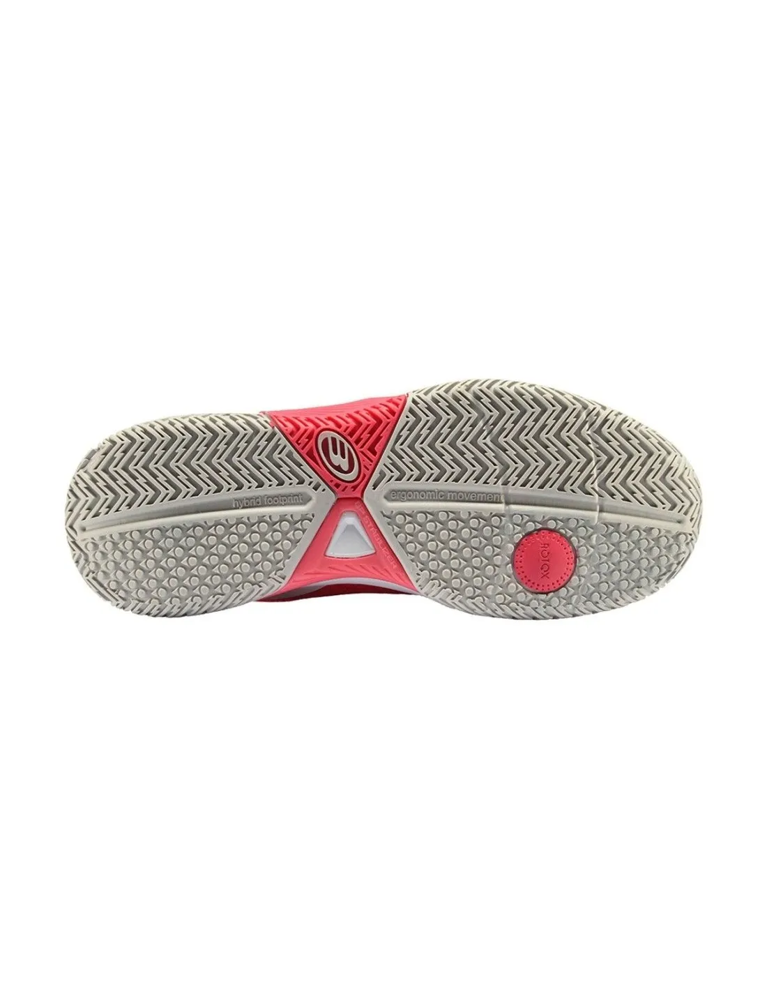 Bullpadel Next Pro 23v Gris Rojo Mujer