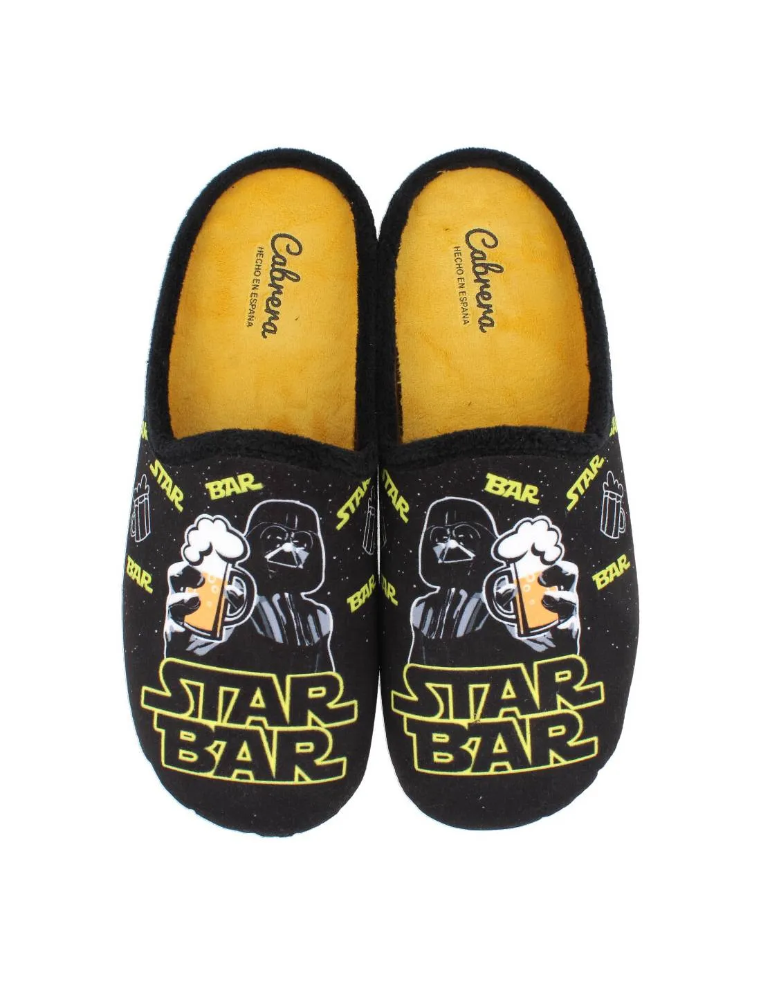 CABRERA  ZAPATILLAS CASA STAR BAR NEGRO