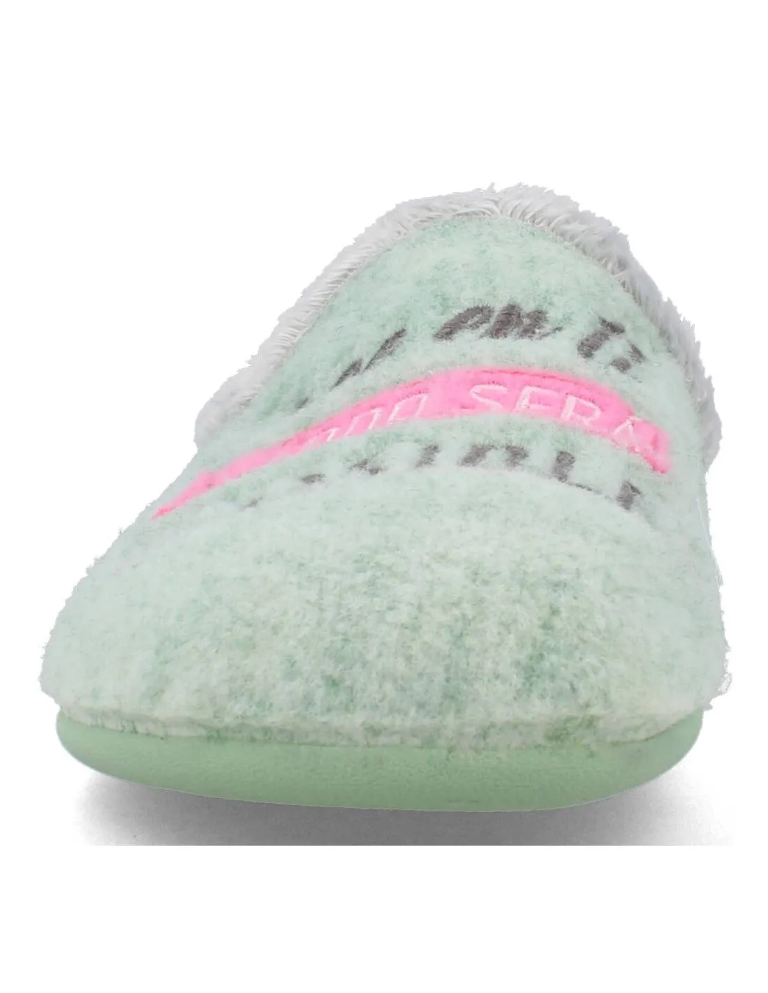 CABRERA  ZAPATILLAS DE CASA CREE EN TI VERDE