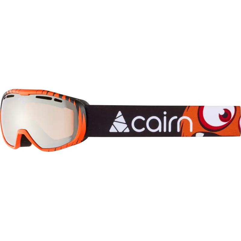 Cairn Buddy / Spx3 (Mat Black Fire Monster) Máscara de Esquí Junior