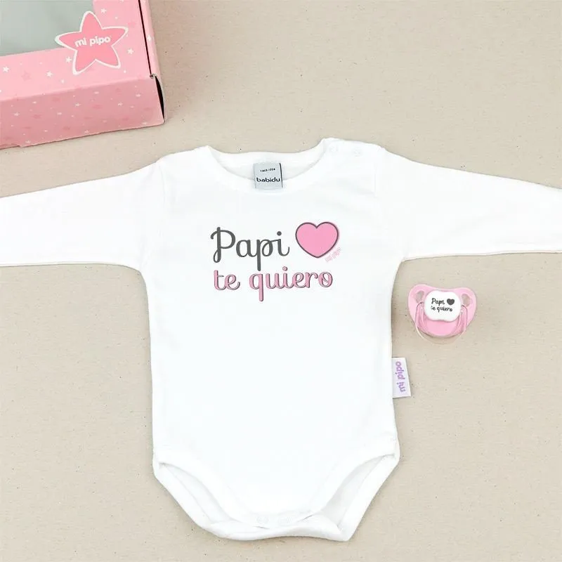 Cajita regalo bebé Papi Te Quiero