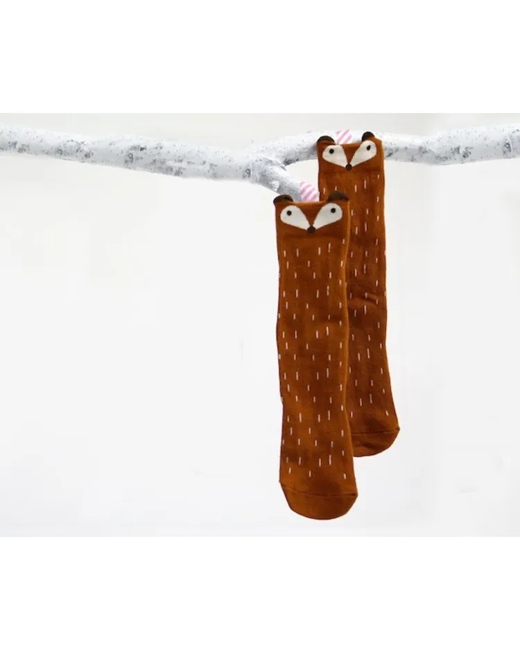Calcetines zorro para bebé