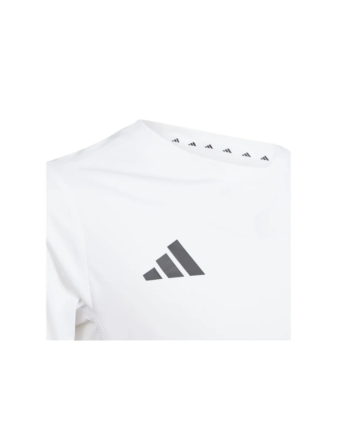 Camiseta adidas Team Infantil Blanco