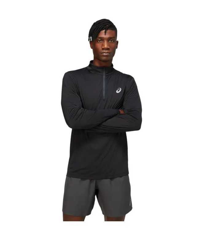 Camiseta Asics Core 1/2 Cremallera M Black