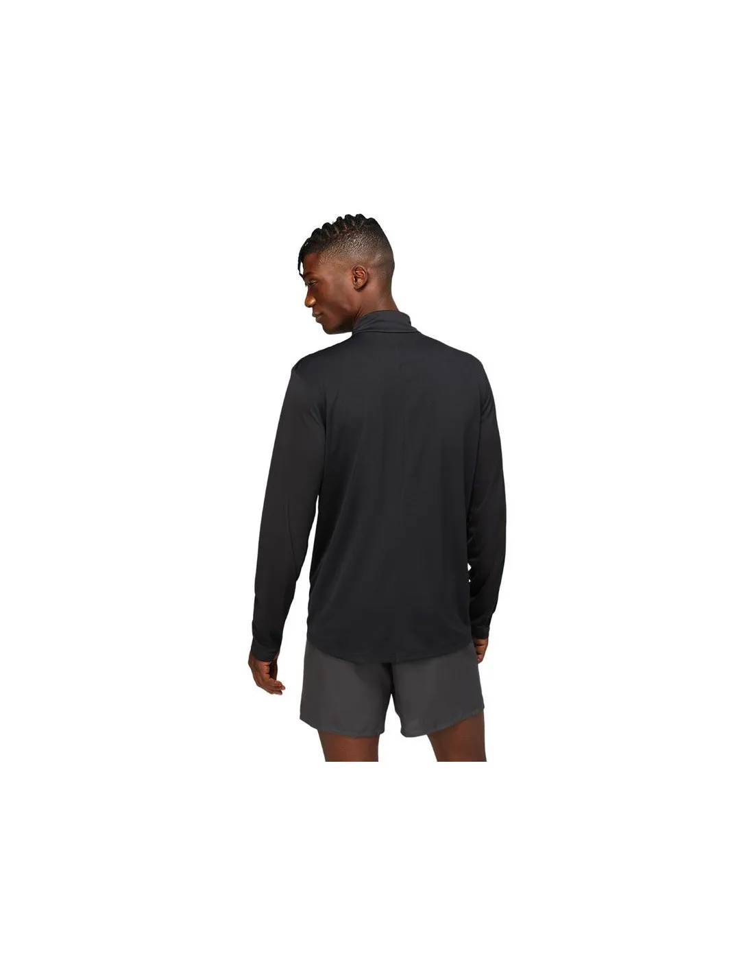 Camiseta Asics Core 1/2 Cremallera M Black